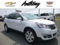 Iridescent Pearl Tricoat 2016 Chevrolet Traverse LTZ AWD