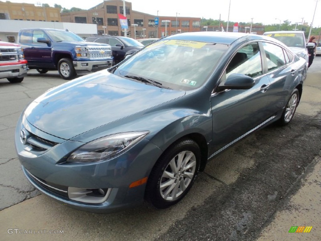 2012 MAZDA6 i Touring Sedan - Steel Blue / Black photo #7