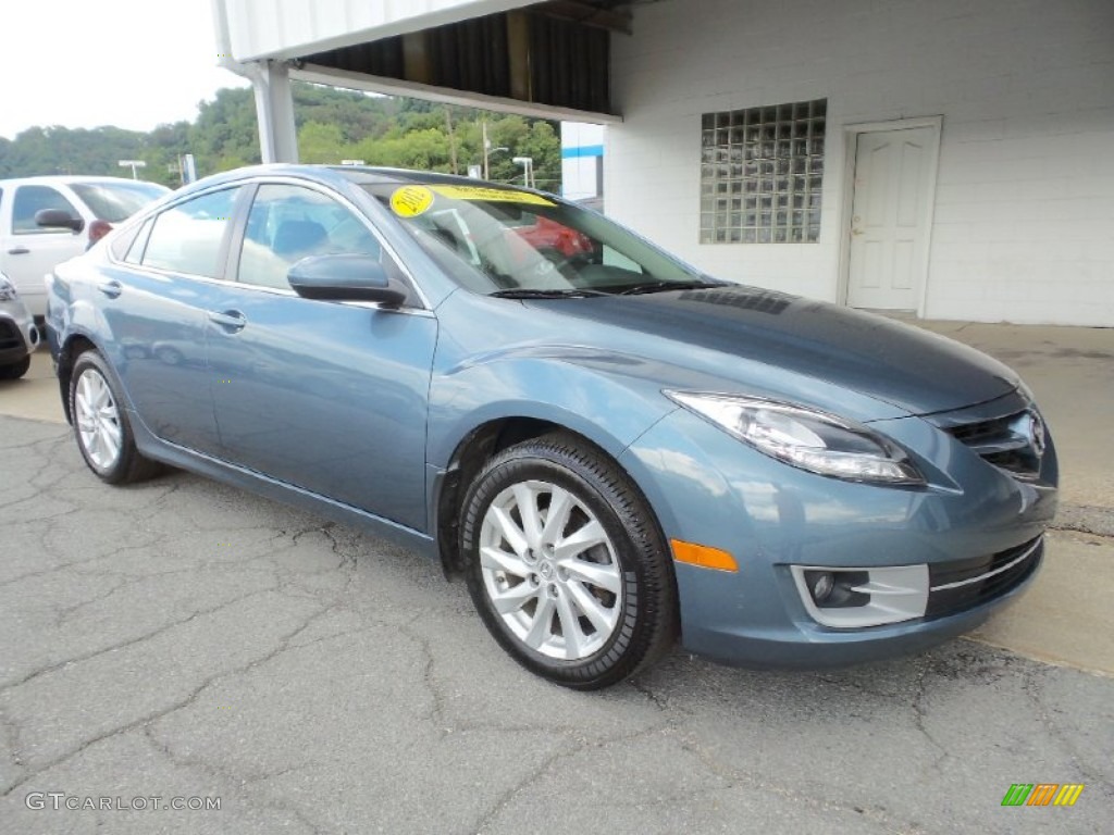2012 MAZDA6 i Touring Sedan - Steel Blue / Black photo #9