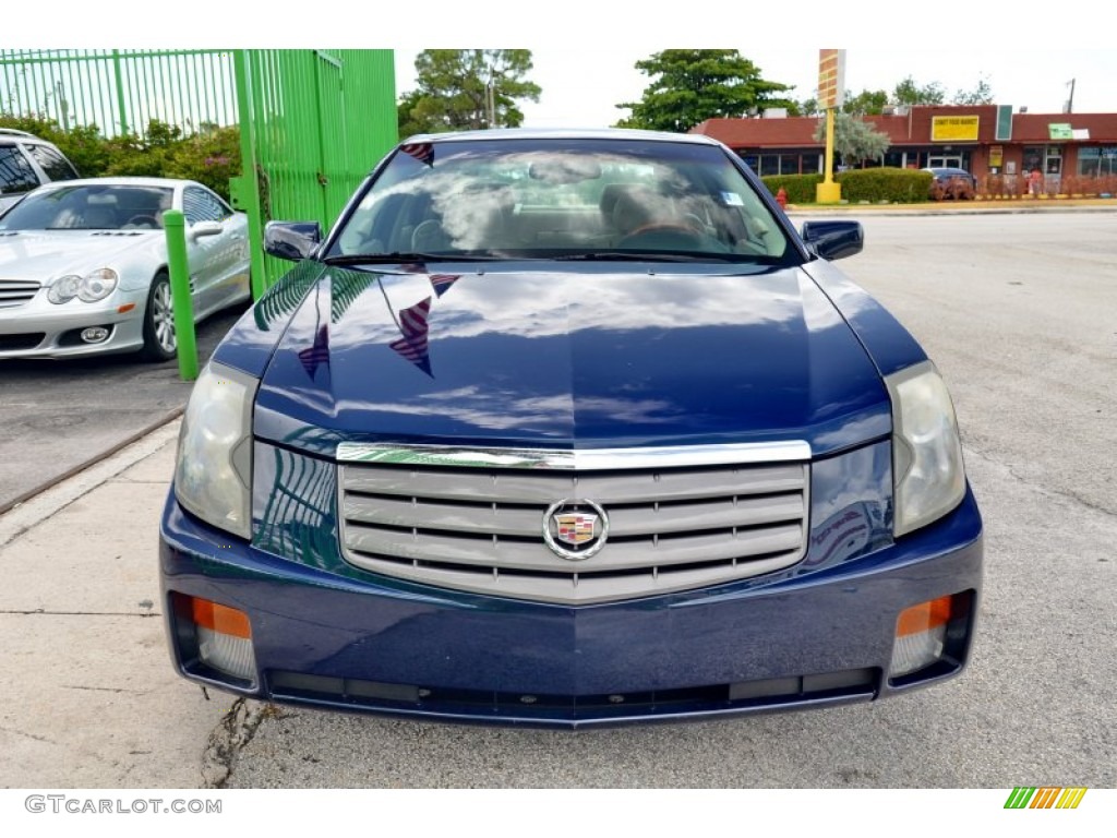 2004 CTS Sedan - Blue Chip / Light Neutral photo #2