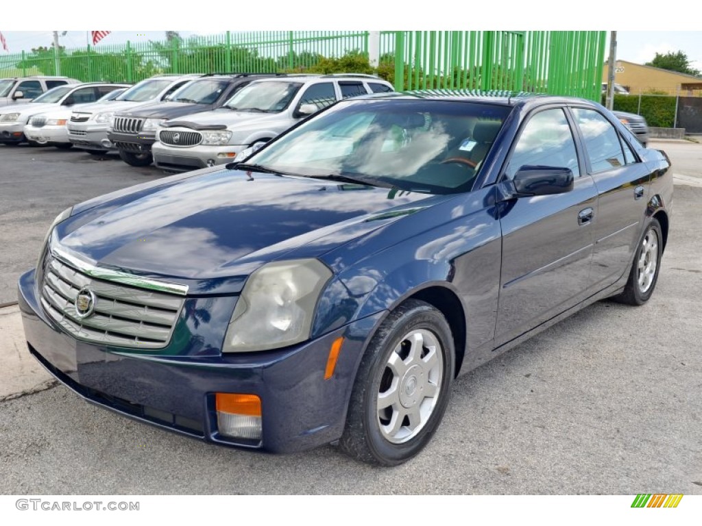 2004 CTS Sedan - Blue Chip / Light Neutral photo #4