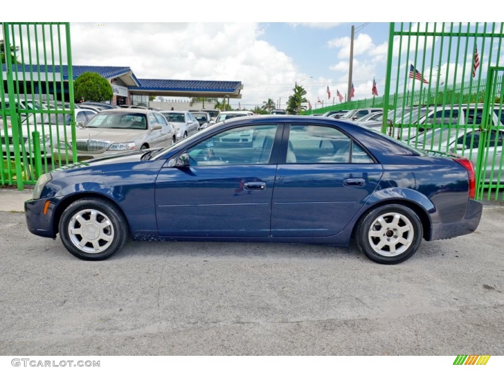 2004 CTS Sedan - Blue Chip / Light Neutral photo #8