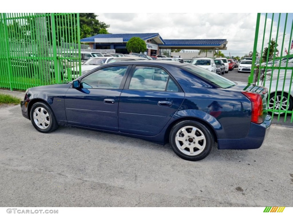 2004 CTS Sedan - Blue Chip / Light Neutral photo #9