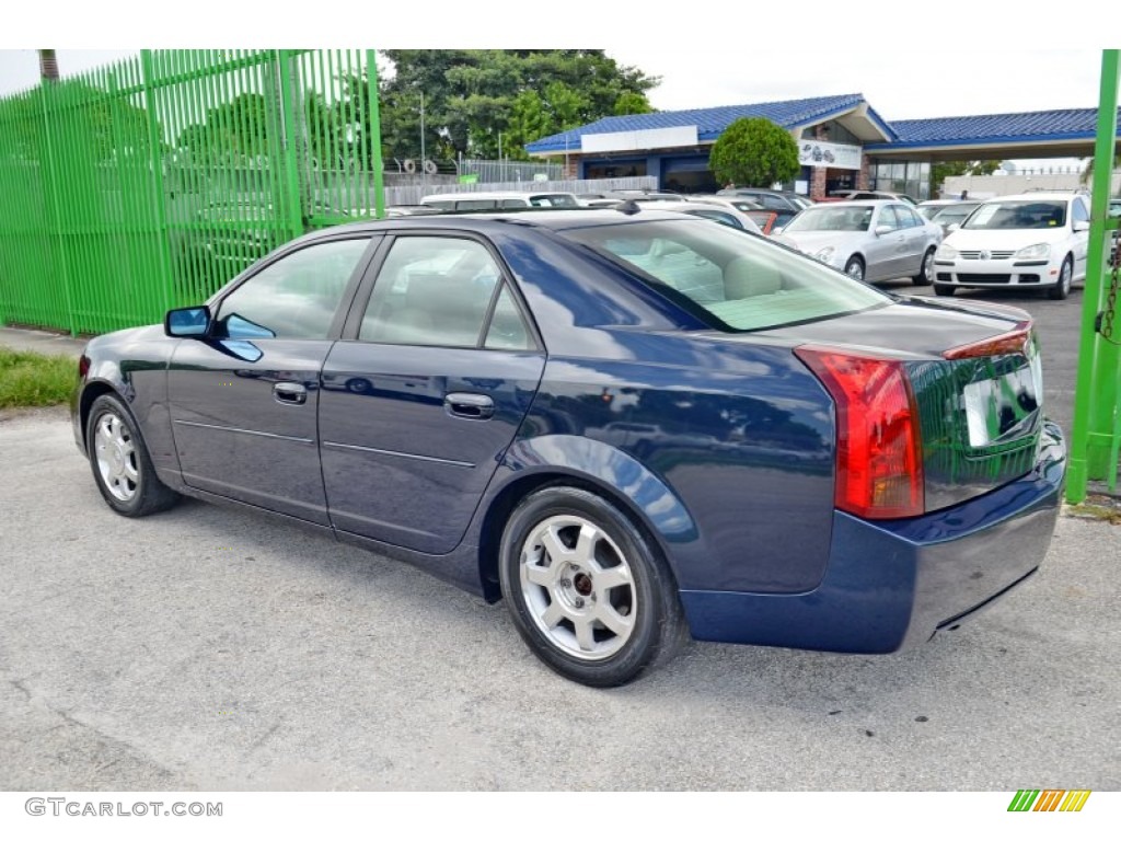 2004 CTS Sedan - Blue Chip / Light Neutral photo #10
