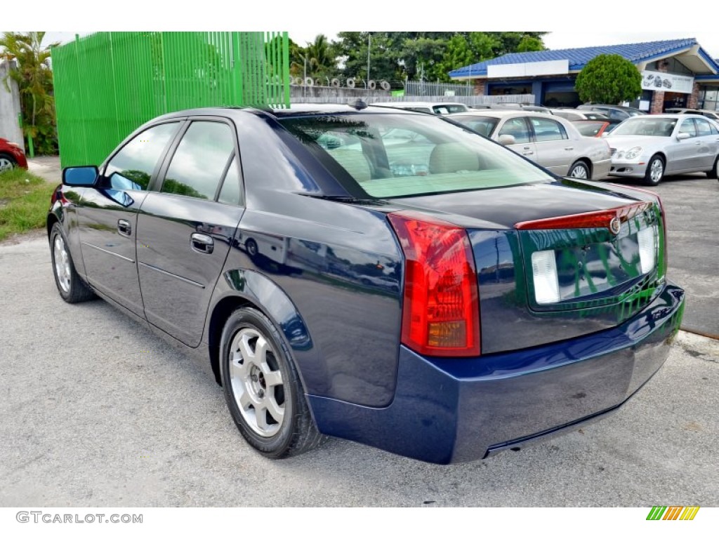 2004 CTS Sedan - Blue Chip / Light Neutral photo #11