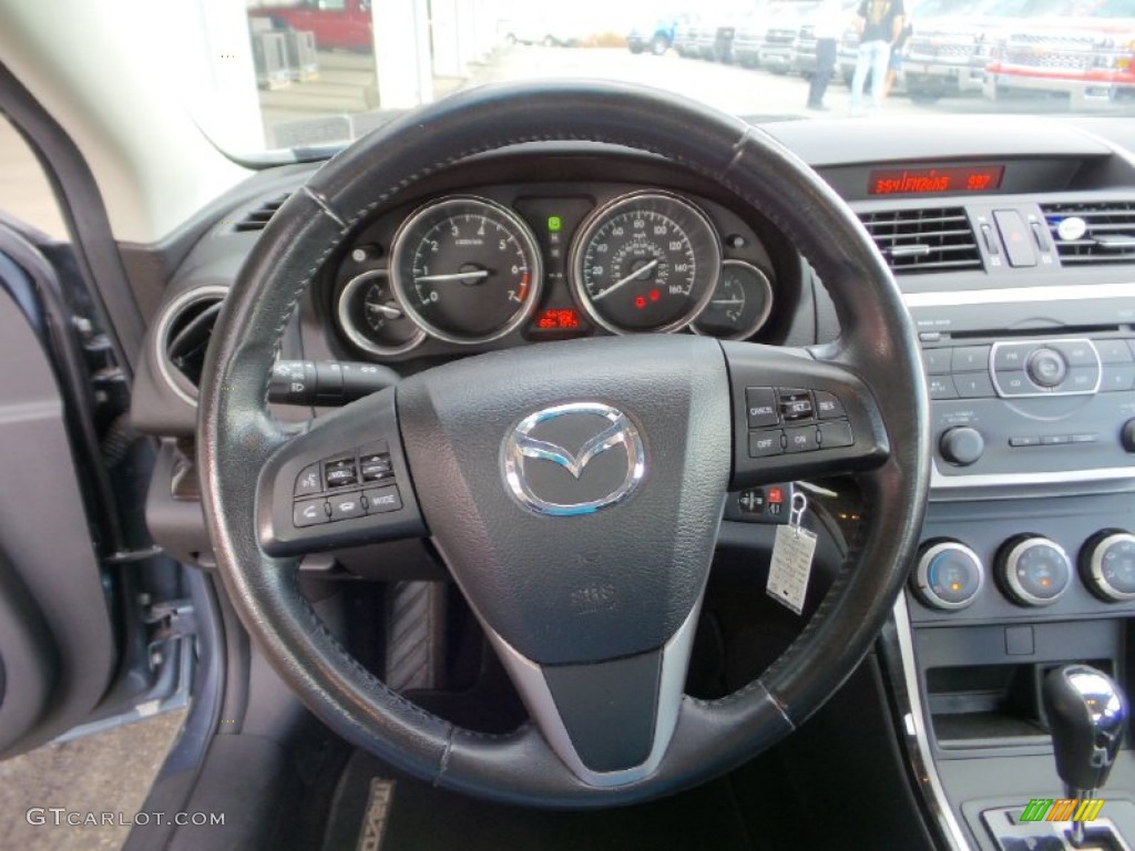 2012 MAZDA6 i Touring Sedan - Steel Blue / Black photo #16
