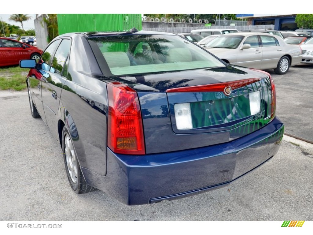 2004 CTS Sedan - Blue Chip / Light Neutral photo #12