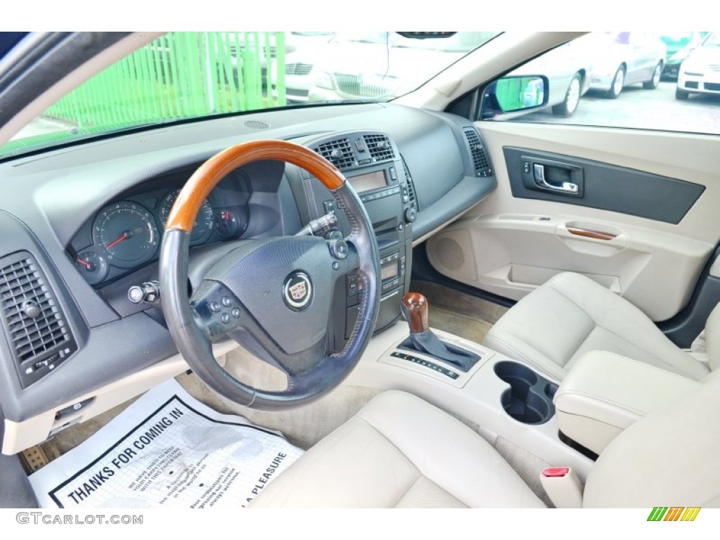Light Neutral Interior 2004 Cadillac CTS Sedan Photo #106092331