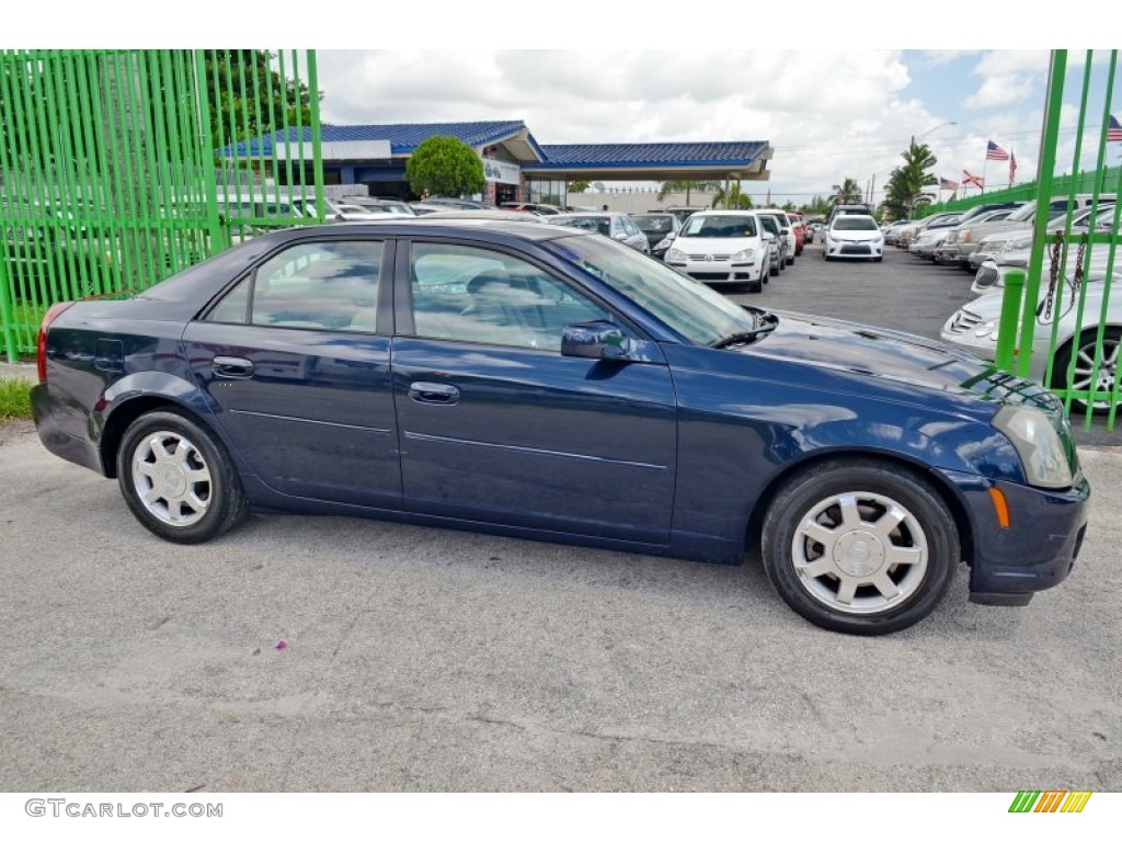 2004 CTS Sedan - Blue Chip / Light Neutral photo #33