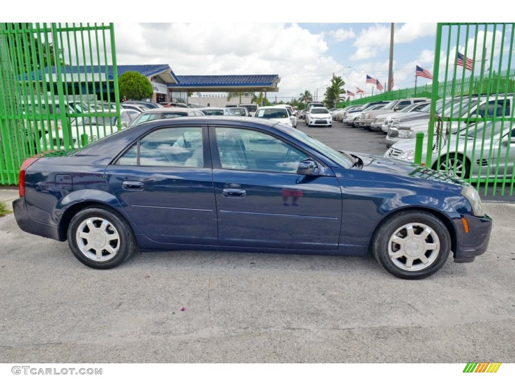 2004 CTS Sedan - Blue Chip / Light Neutral photo #34