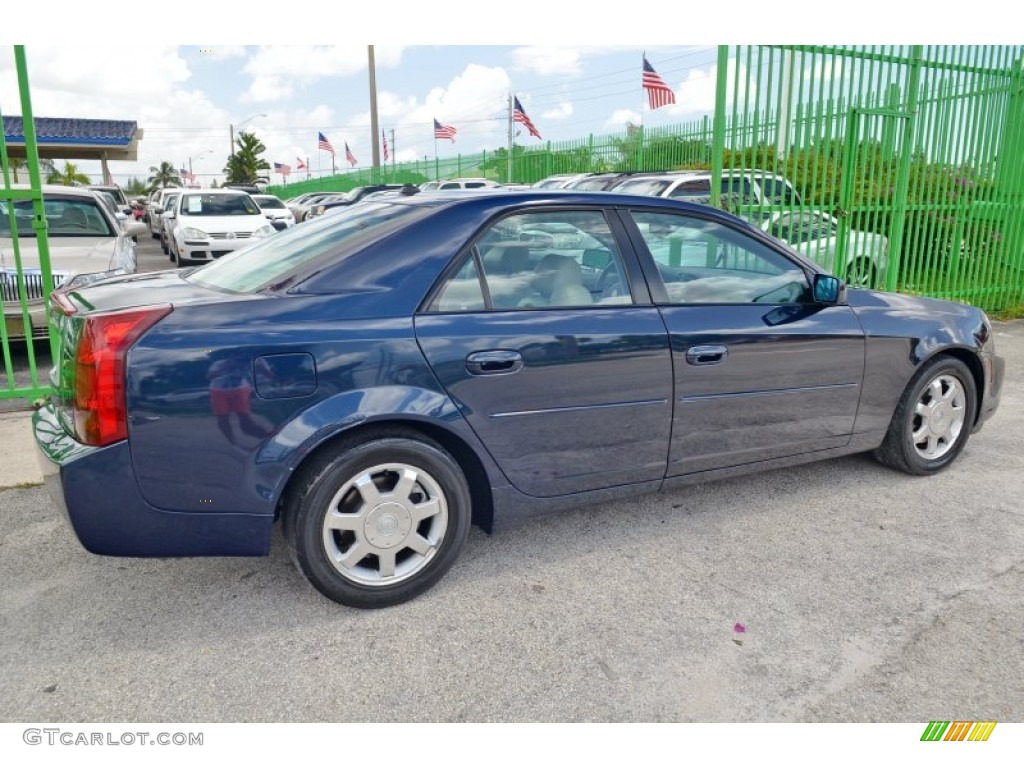 2004 CTS Sedan - Blue Chip / Light Neutral photo #36