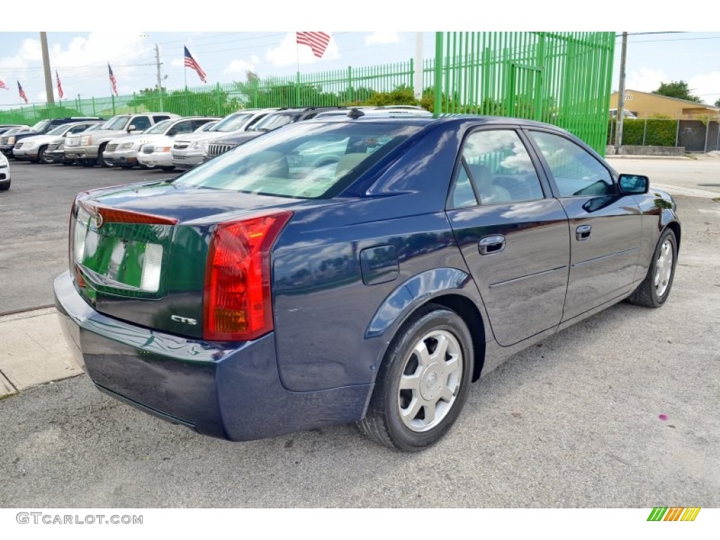 2004 CTS Sedan - Blue Chip / Light Neutral photo #37