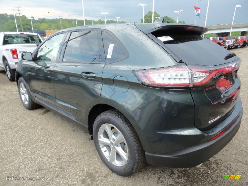 Guard Metallic 2015 Ford Edge SE AWD Exterior Photo #106094842