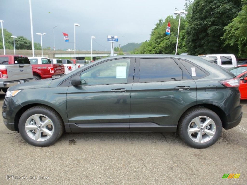 Guard Metallic 2015 Ford Edge SE AWD Exterior Photo #106094863