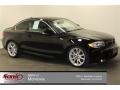 Jet Black 2013 BMW 1 Series 135i Coupe