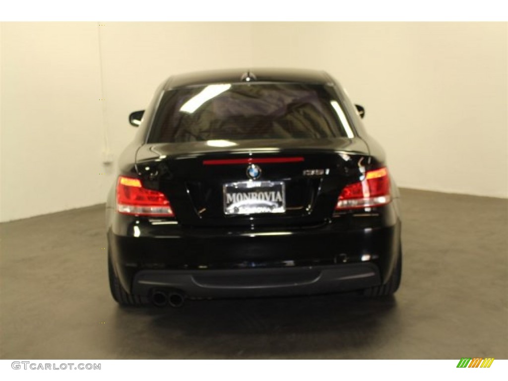 2013 1 Series 135i Coupe - Jet Black / Black photo #8