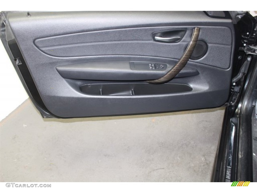 2013 1 Series 135i Coupe - Jet Black / Black photo #16