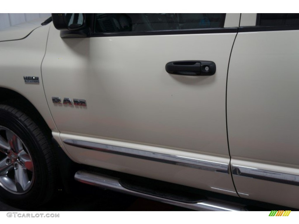 2008 Ram 1500 Big Horn Edition Quad Cab 4x4 - Bright White / Medium Slate Gray photo #61