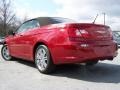 2008 Inferno Red Crystal Pearl Chrysler Sebring Limited Convertible  photo #6