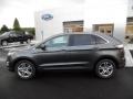  2015 Edge Titanium AWD Magnetic Metallic