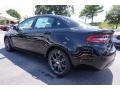 2015 Pitch Black Dodge Dart SE  photo #2