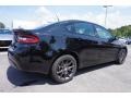 2015 Pitch Black Dodge Dart SE  photo #3