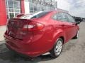 2011 Red Candy Metallic Ford Fiesta SE Sedan  photo #7