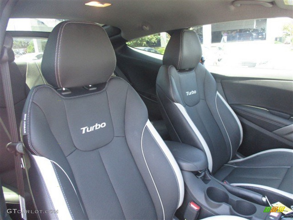 2015 Veloster Turbo - Boston Red / Black photo #22