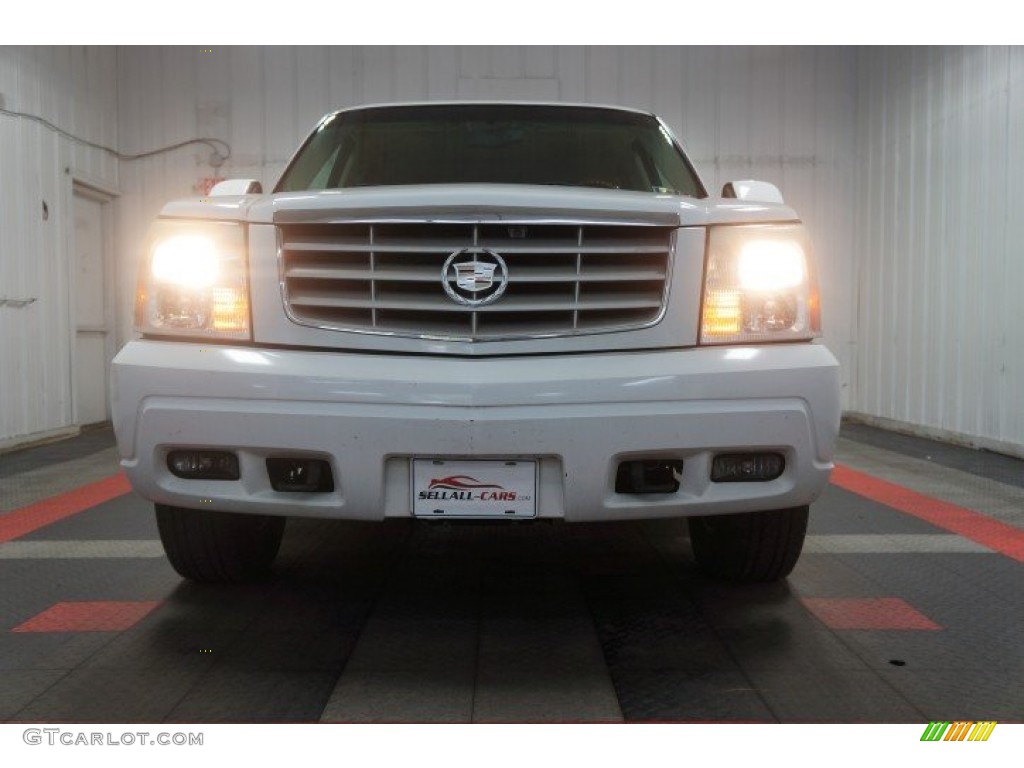 2002 Escalade AWD - Aspen White / Shale photo #4