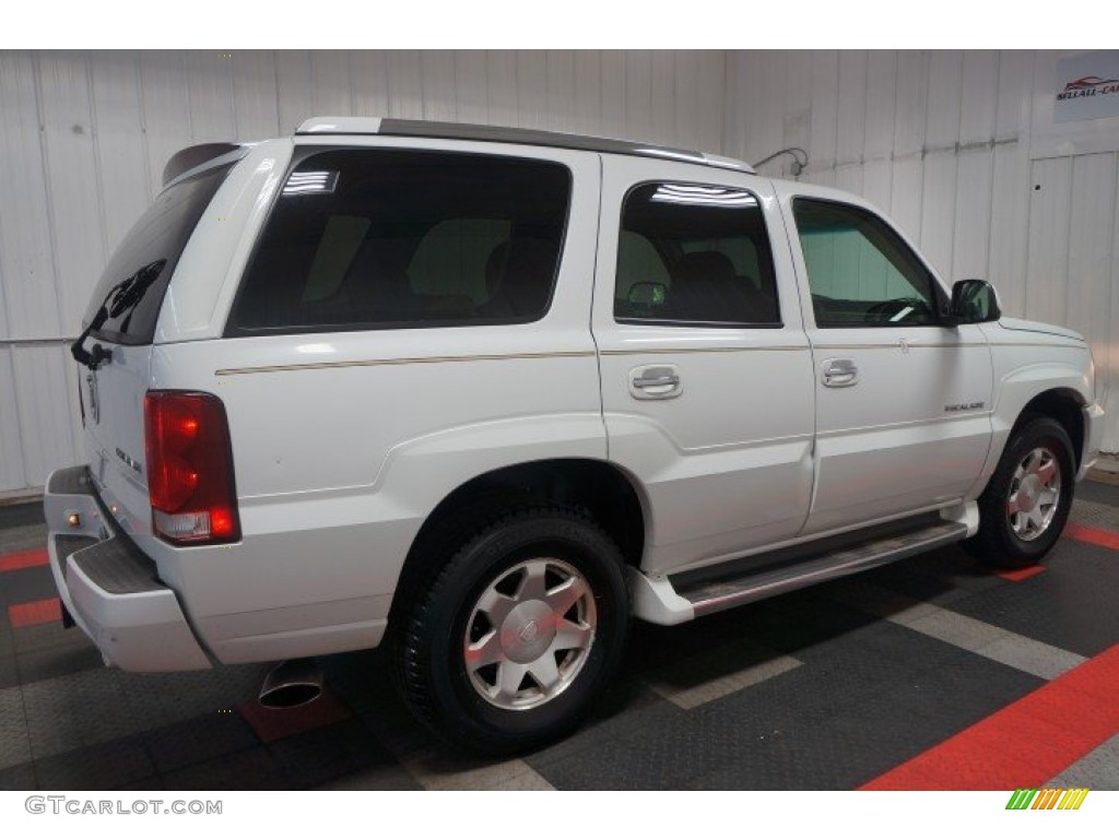 2002 Escalade AWD - Aspen White / Shale photo #7