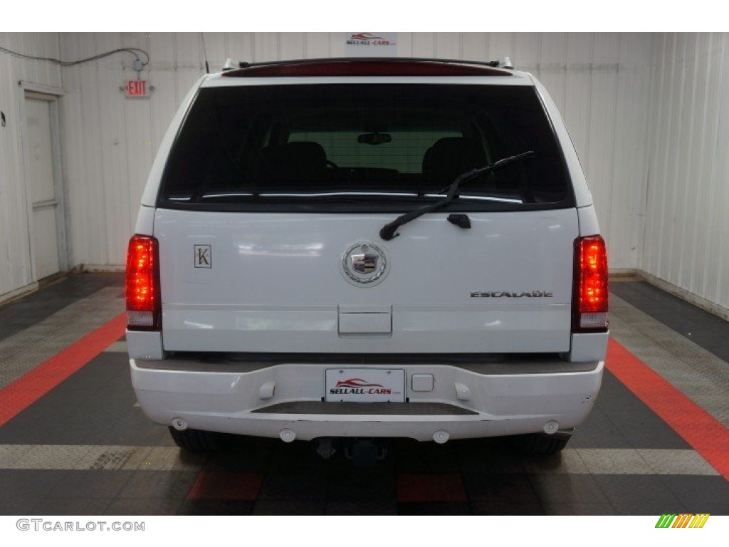 2002 Escalade AWD - Aspen White / Shale photo #9