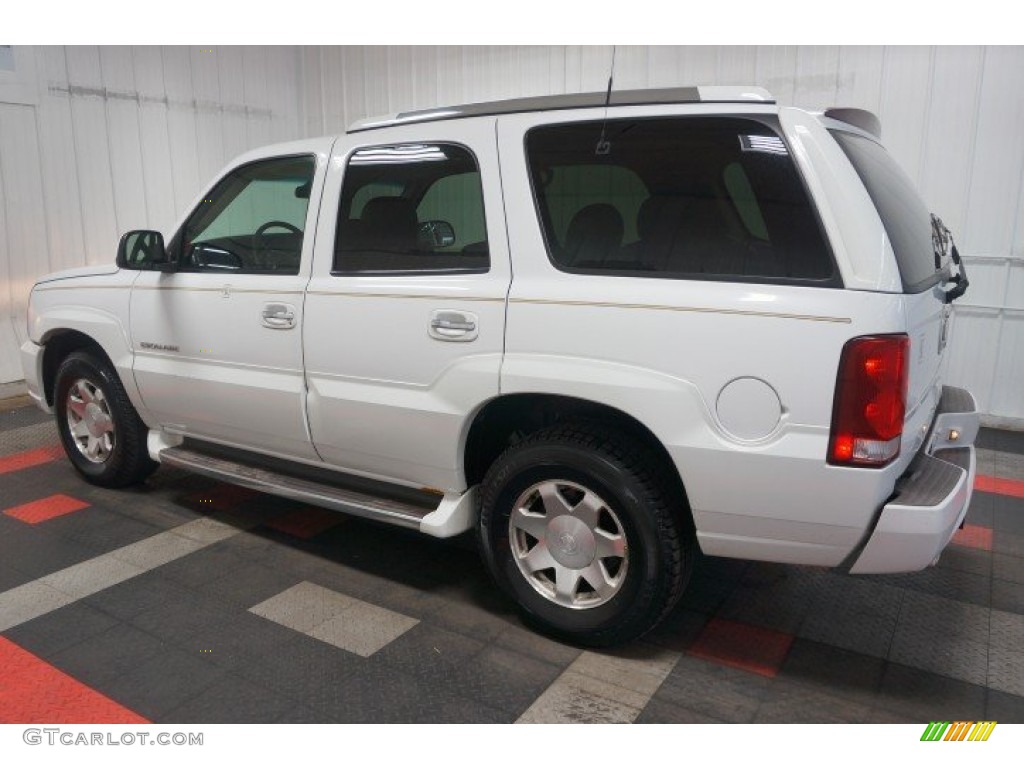 2002 Escalade AWD - Aspen White / Shale photo #11