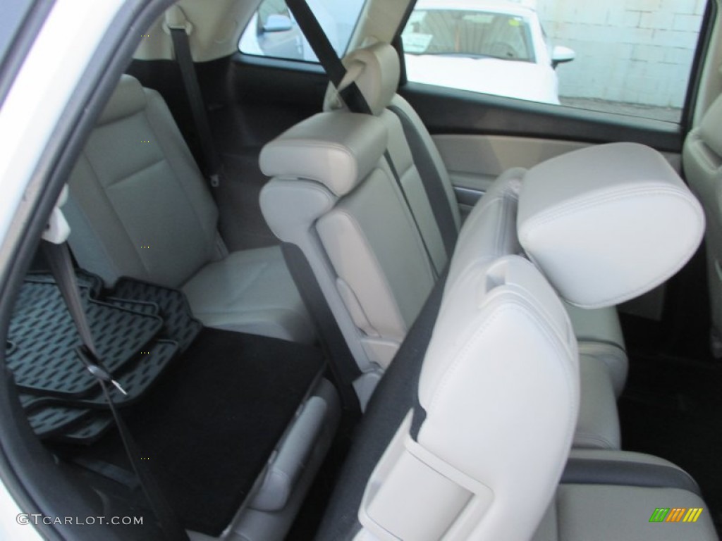 2011 CX-9 Grand Touring AWD - Crystal White Pearl Mica / Sand photo #11