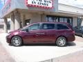 2011 Dark Cherry Pearl Honda Odyssey EX  photo #2