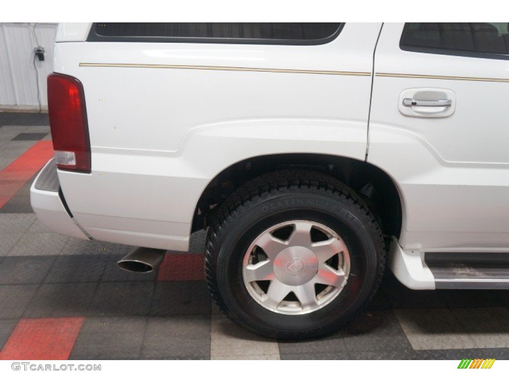 2002 Escalade AWD - Aspen White / Shale photo #60