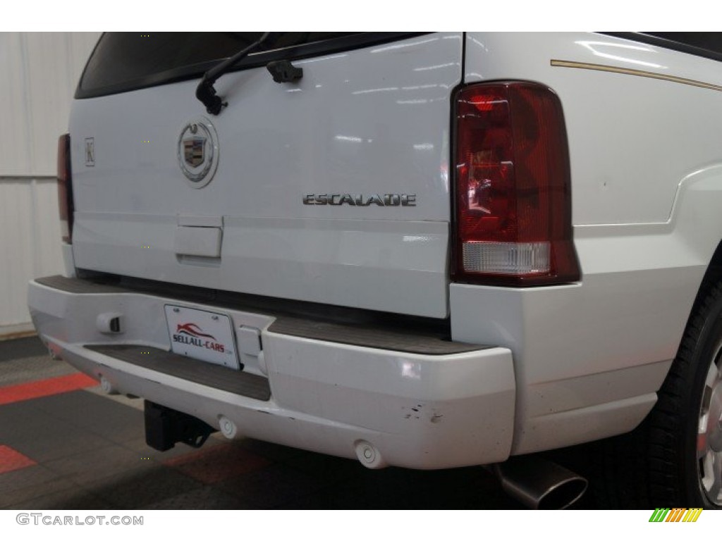 2002 Escalade AWD - Aspen White / Shale photo #64