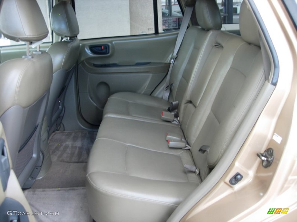 2002 Santa Fe GLS AWD - Sandstone / Beige photo #11