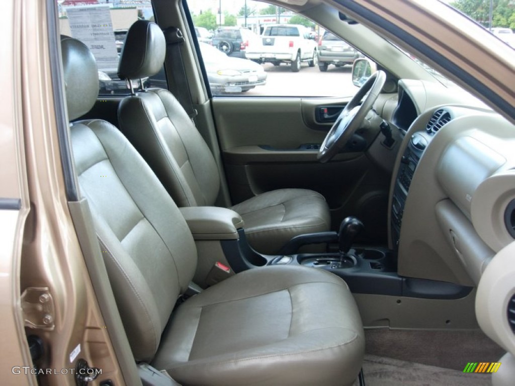 2002 Santa Fe GLS AWD - Sandstone / Beige photo #14