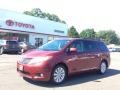 Salsa Red Pearl 2012 Toyota Sienna Limited AWD