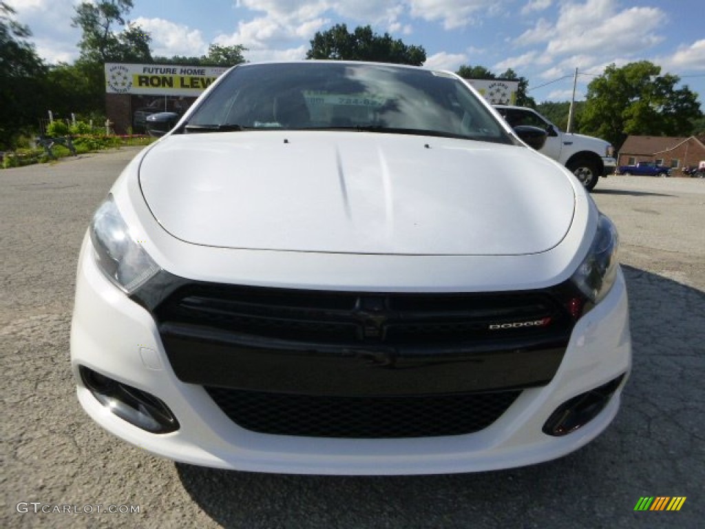 2016 Dart SXT Rallye Blacktop - Bright White / Black photo #12