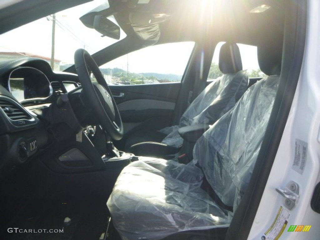 2016 Dart SXT Rallye Blacktop - Bright White / Black photo #14