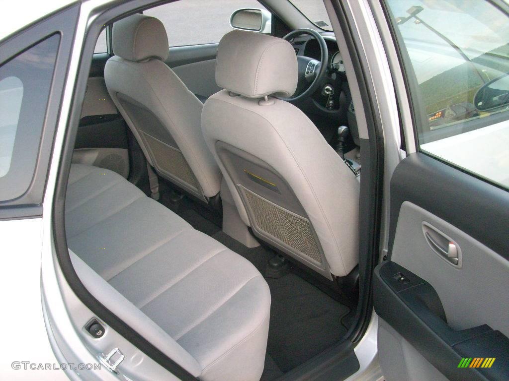 2008 Elantra SE Sedan - QuickSilver Metallic / Gray photo #22
