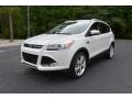 White Platinum Metallic 2016 Ford Escape Titanium Exterior