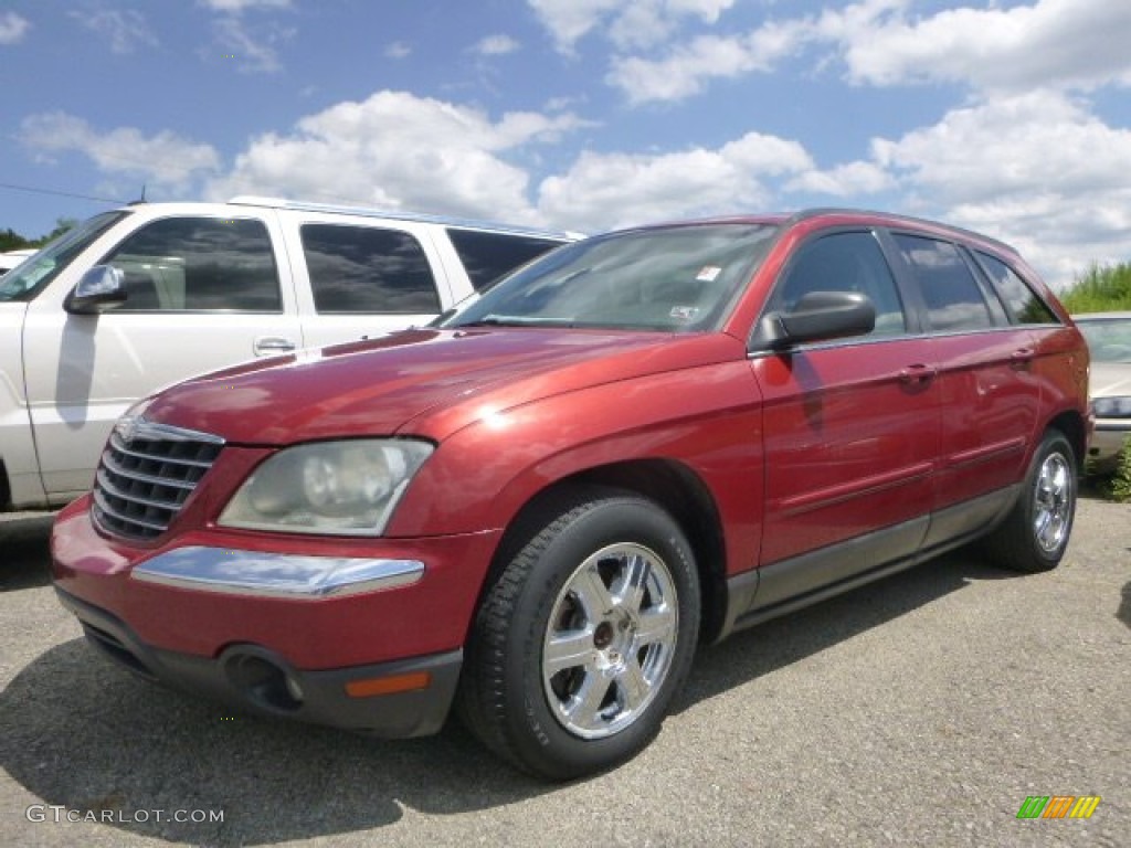 Inferno Red Crystal Pearl Chrysler Pacifica
