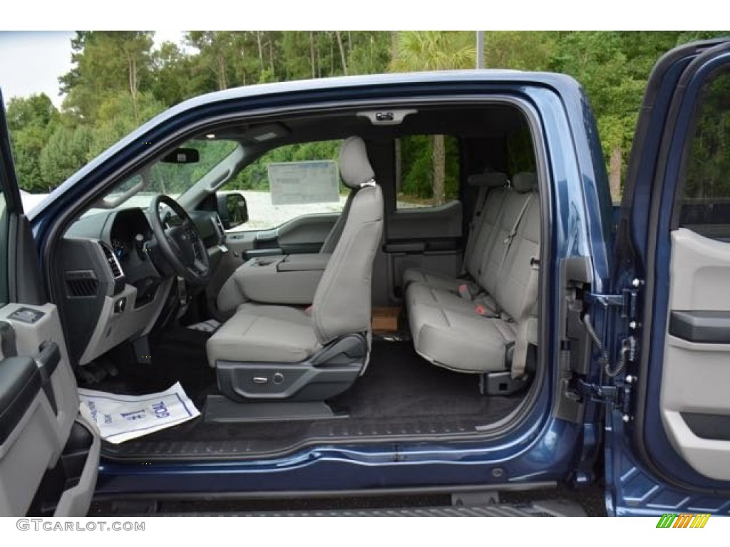 2015 F150 XLT SuperCab - Blue Jeans Metallic / Medium Earth Gray photo #10