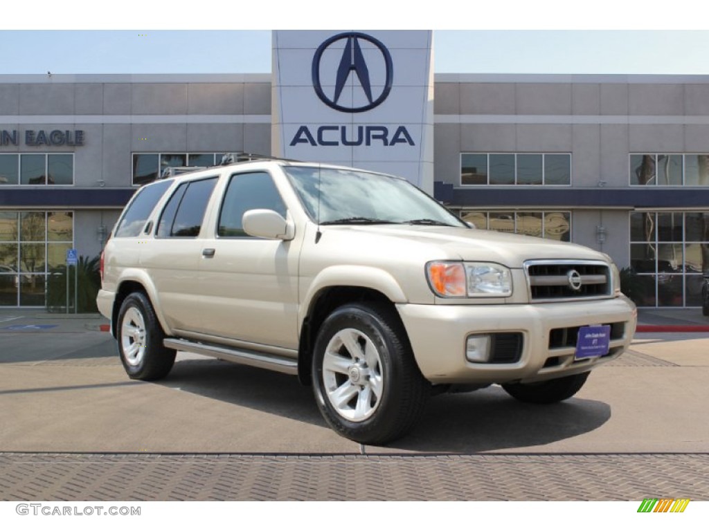 2003 Pathfinder LE - Sunlit Sand Metallic / Beige photo #1