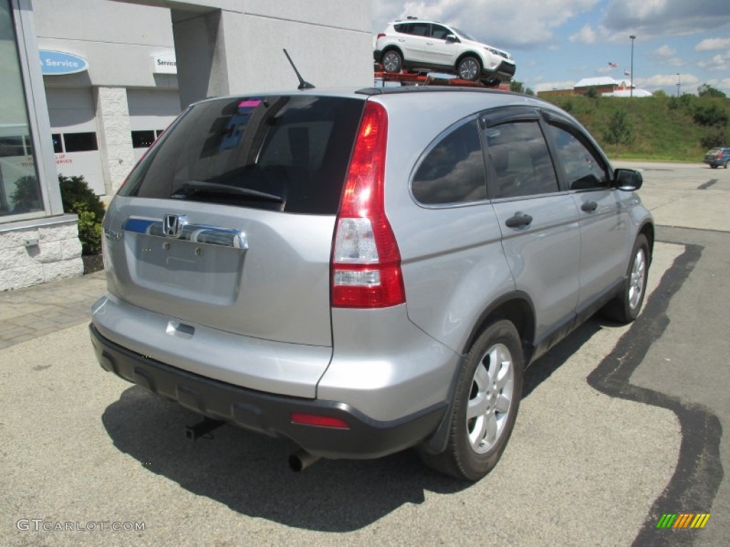 2009 CR-V EX 4WD - Alabaster Silver Metallic / Gray photo #4