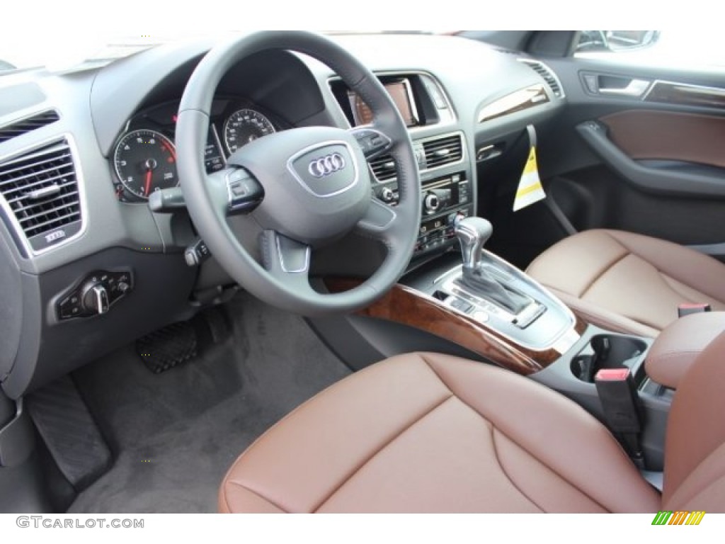 2016 Q5 2.0 TFSI Premium quattro - Brilliant Black / Chestnut Brown photo #13