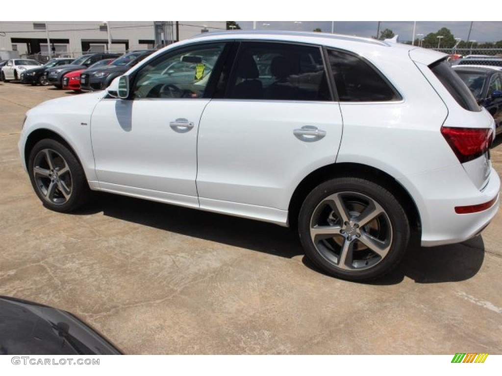 2016 Q5 3.0 TFSI Premium Plus quattro - Glacier White Metallic / Pistachio Beige photo #5