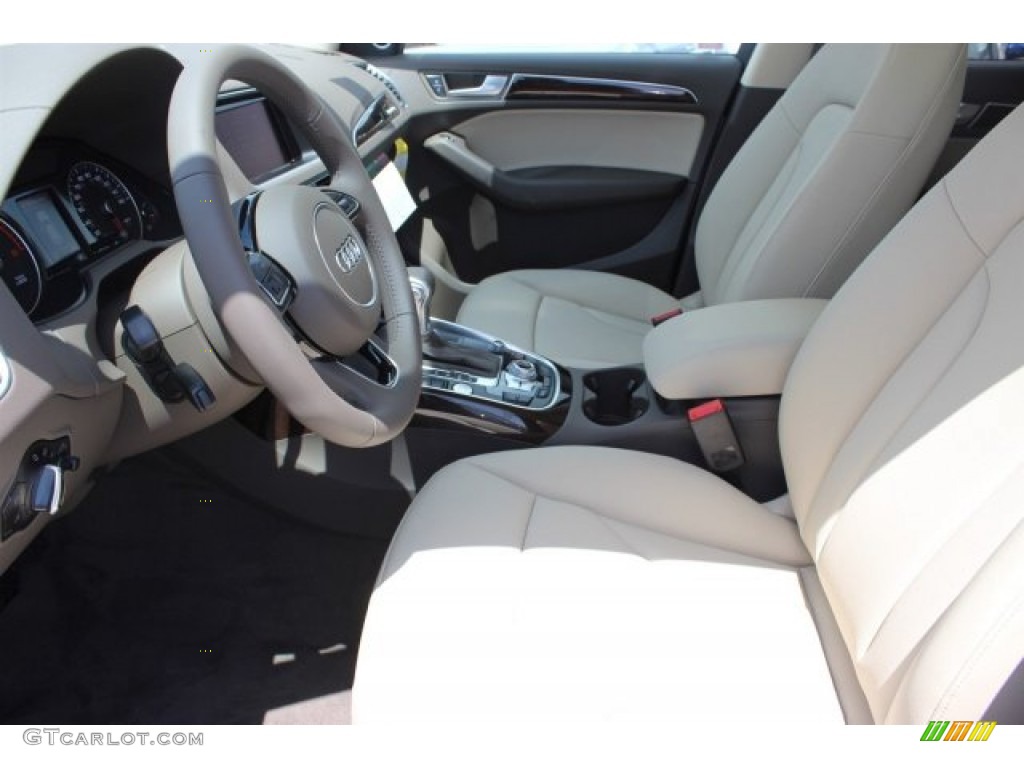 2016 Q5 3.0 TFSI Premium Plus quattro - Glacier White Metallic / Pistachio Beige photo #15